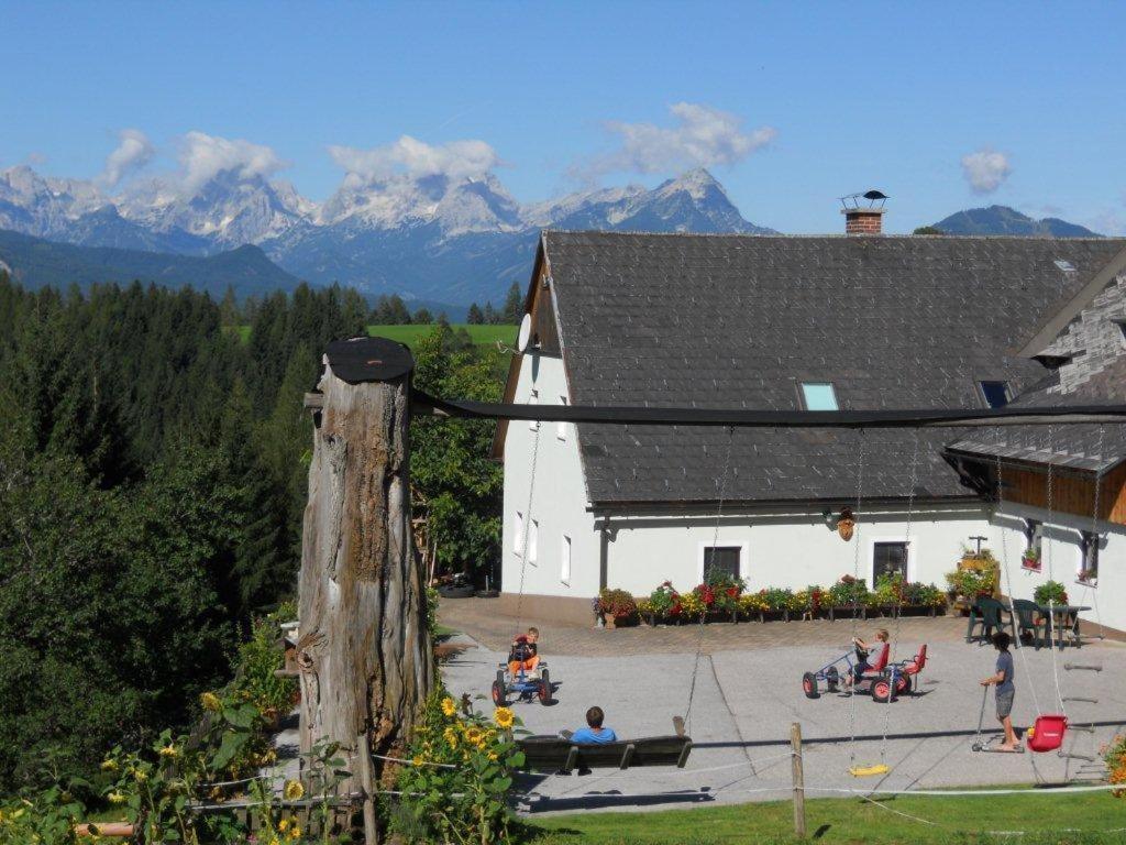 Familienbauernhof Imitz, Ferienwohnung Spital Am Pyhrn Exterior foto
